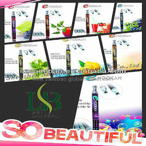 2013 newest high quality disposable e hookah shisha